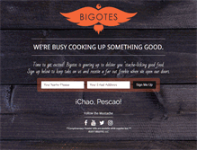 Tablet Screenshot of bigotes.com